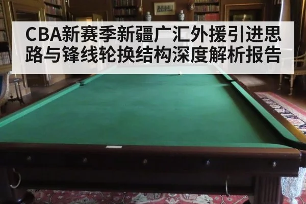 CBA新赛季新疆广汇外援引进思路与锋线轮换结构深度解析报告